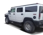Preview: Seitenrohre Flankenschutzrohre Hummer H2 Schwarz 03-10