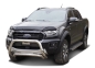 Preview: Frontschutzbügel 76 mm oval Ford Ranger (2016 - 12/2018) (aus Edelstahl) inkl. CH Gutachten