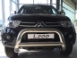 Preview: Frontschutzbügel 89 mm Mitsubishi L200 (2015-) (aus Edelstahl) inkl. CH Gutachten