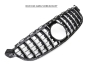Preview: Kühlergrill Grill für Mercedes A205, C205, S205, W205,  C63 AMG PANAMERICANA (NUR C63 VORFACELIFT)