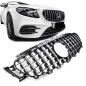 Preview: Grill Sport Kühlergrill für Mercedes W213 C238 E E63 PANAMERICANA GT AMG OPTIK