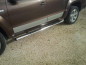 Preview: VW Amarok DOPPELKABINE (2010-2020) SCHWELLERROHRE Ø 100MM CHROM O. SCHWARZ