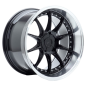 Preview: 19 Zoll Felgen Felge Japan Racing Wheels JR41 Schwarz