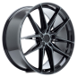 Preview: 18 Zoll Felgen Felge Japan Racing Wheels JR44 Schwarz