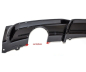 Preview: BMW F30 F11 Heck- Diffusor M-Performance Hochglanz Schwarz mit DTC Gutachten breite Ausgang Endrohr