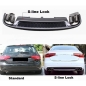 Preview: Audi A4 B8 S- line Look Diffusor +  Endrohre-1