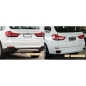 Preview: BMW X5 M Look Auspuffblenden + Diffusor-3