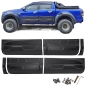 Preview: Ford Ranger für T6, T7, T8, 12-23 Türleisten Prallschutz Offroad Panels Breit