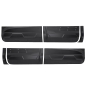 Preview: Ford Ranger für T6, T7, T8, 12-23 Türleisten Prallschutz Offroad Panels Breit