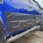 Preview: Ford Ranger für T6, T7, T8, 12-23 Türleisten Prallschutz Offroad Panels Breit
