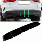Preview: Diffuser Unterspoiler für Mercedes GLA H247 AMG Ausstattung mit DTC Gutachten