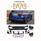 Preview: Diffusor + Auspuffblenden Schwarz für Mercedes GLE W167 SUV 53 AMG Optik 2019- DTC