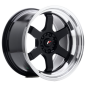 Preview: 15 Zoll Felgen Felge Japan Racing Wheels JR12 Black