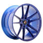 Preview: 20 Zoll Felgen Felge Japan Racing Wheels JR21 Blue