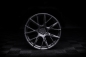 Preview: 19 Zoll Felgen Felge Japan Racing Wheels JR42 Black / Silver / Gun metal