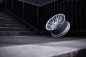 Preview: 22 Zoll Felgen Felge Japan Racing Wheels JR38 Black / Silver / Hypergrau