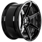 Preview: 20 Zoll ACE WHEELS Felgen Felge AFF06 dark shiny black, spoke milled (BX)