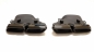 Preview: Auspuffblenden Blenden Schwarz für Mercdes W213 E63 AMG u. X253 GLC63 AMG