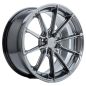 Preview: 19 Zoll Felgen Felge Japan Racing Wheels JR37 Black / Bronze / Hyper Gray / Silver
