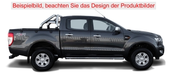 Edelstahl Überrollbügel 76mm Ford Ranger (2012-)