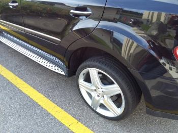 Alu Trittbretter Mercedes ML / W164