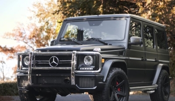 Edelstahl Frontschutzrohr Frontschutzbügel Rammschutz Mercedes W463 AMG Facelift 2011-