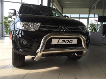 Frontschutzbügel 89 mm Mitsubishi L200 (2012-2014) (aus Edelstahl) inkl. CH Gutachten