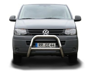 Frontschutzbügel 76 mm VW T5 (2003 bis 2015) (aus Edelstahl) inkl. CH Gutachten