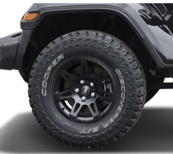 Jeep Wrangler JK (2007-2017) Kompletträder W-TEC Extreme 8,5x17 "Black Edition" mit 285/70 R17 Cooper Discoverer ST