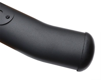 SCHWELLERROHRE SCHWARZ MATT HEAVY DUTY FÜR FORD RANGER 2012- & RAPTOR 2019- DOPPELKABINE KANTE