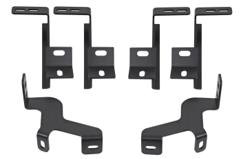 Schwellerrohre im "Black Stealth" Design für FORD RANGER (2012-2022) & RANGER RAPTOR (2019-2022) DOPPELKABINE