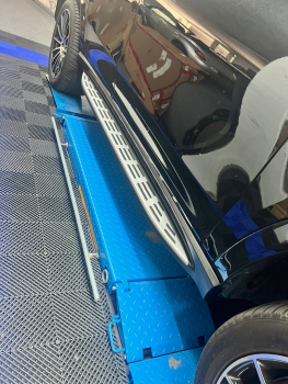 Preview: Alu Trittbretter Mercedes GLE / V167 / 2019-