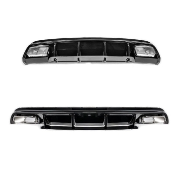 Mercedes A-Klasse AMG Look Schwarz Glanz-3