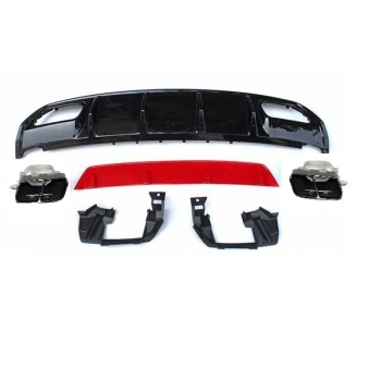 Mercedes A-Klasse W176 AMG Look Diffusor-1