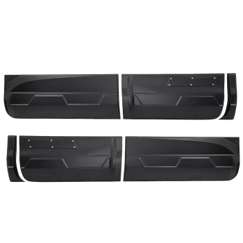 Ford Ranger für T6, T7, T8, 12-23 Türleisten Prallschutz Offroad Panels Breit