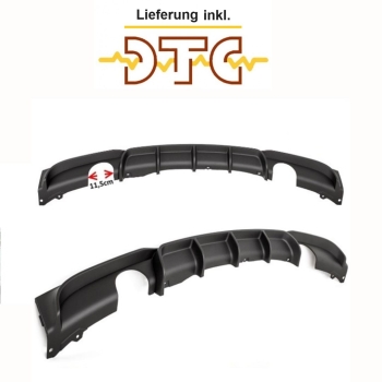 Heck- Diffusor M-Performance Duplex für BMW F30 F31 / 2011- mit DTC Gutachten