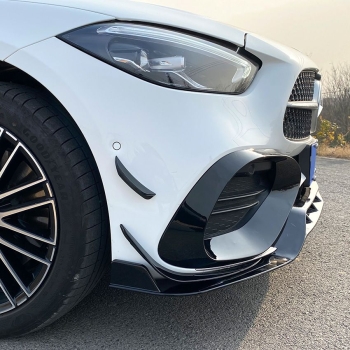 Mercedes C-Klasse W206 S206 Frontspoiler Spoilerlippe mit AMG Line rechte seite