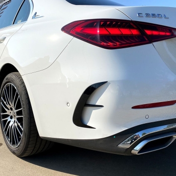 Aero Flaps V2 Optik Mercedes Benz W206 Limousine Montiert