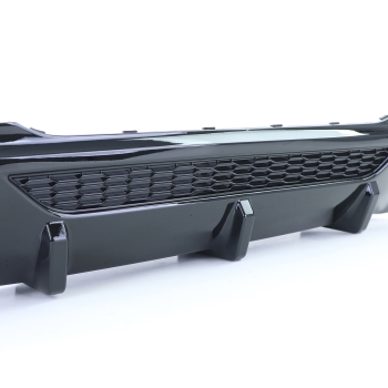 Performance Heckdiffusor Schwarz Glanz für 1er BMW F40 118d 120d 128ti Struktur