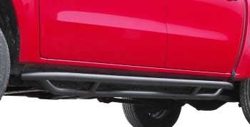 ROCK RAILS SCHWARZ MATT FÜR MERCEDES-BENZ X-KLASSE DOPPELKABINE (2017-2020)