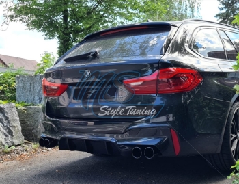 BMW G30 G31 Limousine Touring M5 Optik Diffusor Hinten Montiert Kundenbild