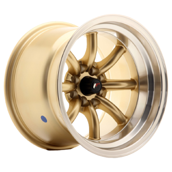 14 Zoll Felgen Felge Japan Racing Wheels JR19 Gold