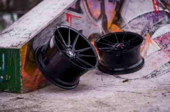 20 Zoll Felgen Felge Japan Racing Wheels JR21 Black
