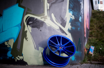 18 Zoll Felgen Felge Japan Racing Wheels JR21 Blue