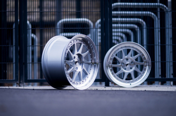 15 Zoll Felgen Felge Japan Racing Wheels JR26 Silver