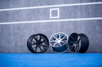 19 Zoll Felgen Felge Japan Racing Wheels JR42 Black / Silver / Gun metal