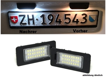 MS-Style Tuning GmbH - LED KENNZEICHENBELEUCHTUNG VW Bus T5 Golf Plus  Passat Touran