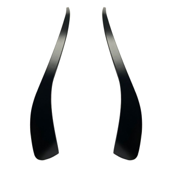 Preview: FRONTSPOILER FLAPS SPOILER für Mercedes C117 CLA-Klasse Vorfacelift