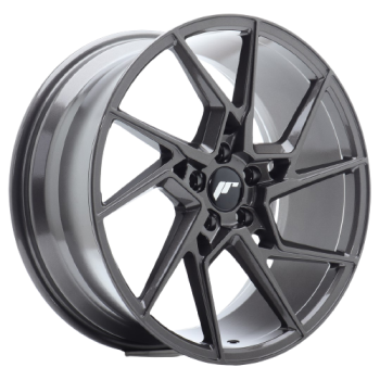 20 Zoll Felgen Felge Japan Racing Wheels JR33 / Black / Silver / Hyper Gray