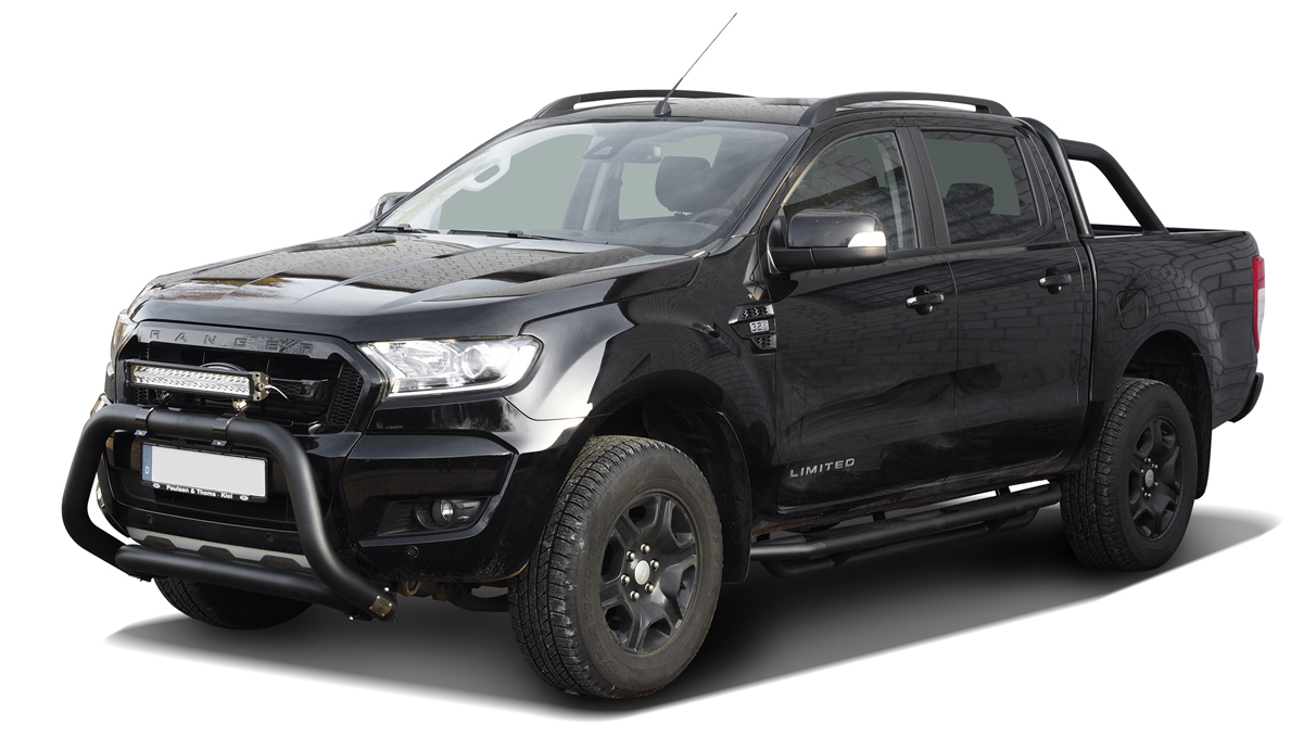 MS-Style Tuning GmbH - Schwellerrohre im Black Stealth Design Ford Ranger  2AB